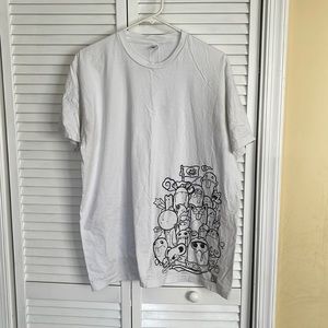 Doodle Art American Apparel T shirt Unisex